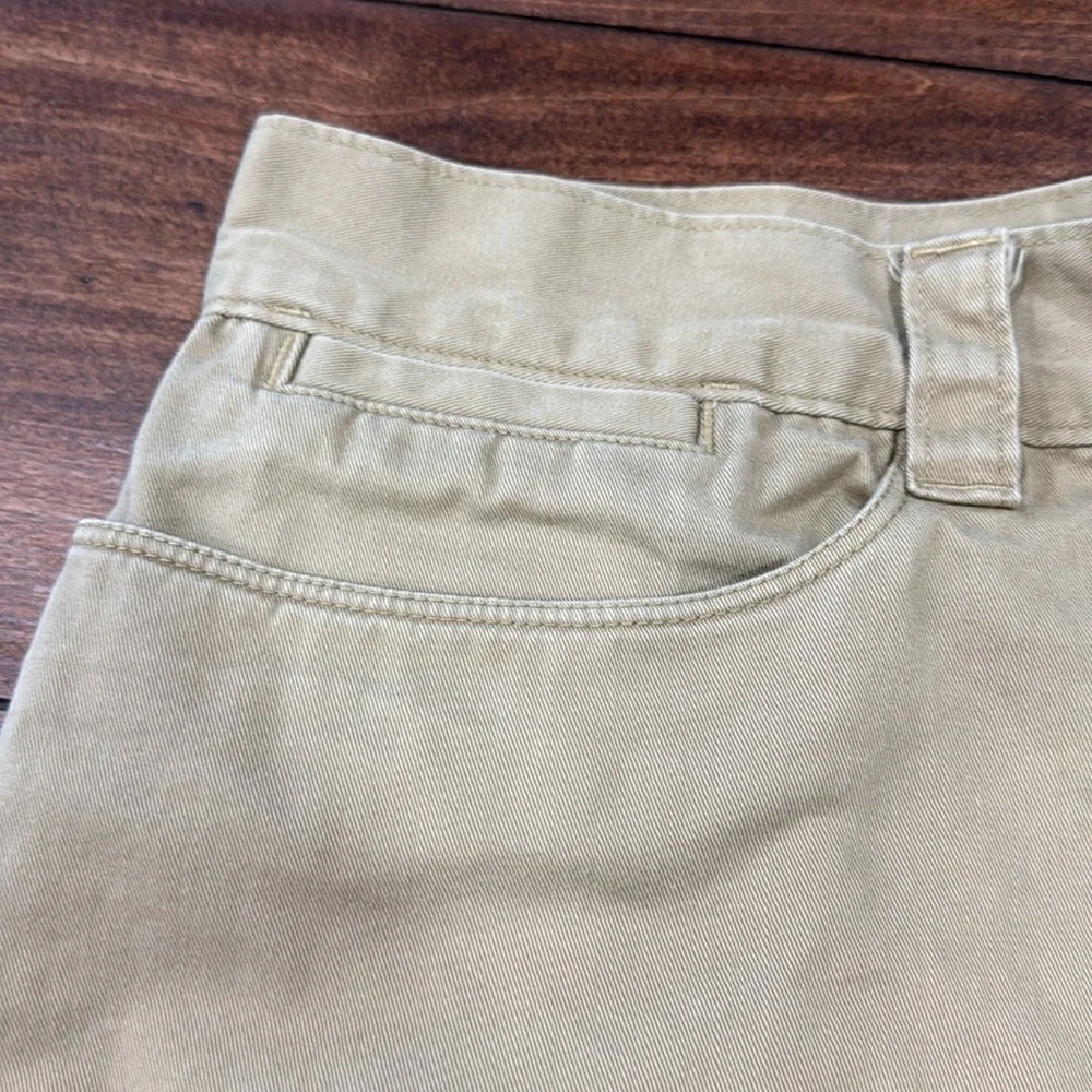 The North Face Men's Beige Flat Front Shorts